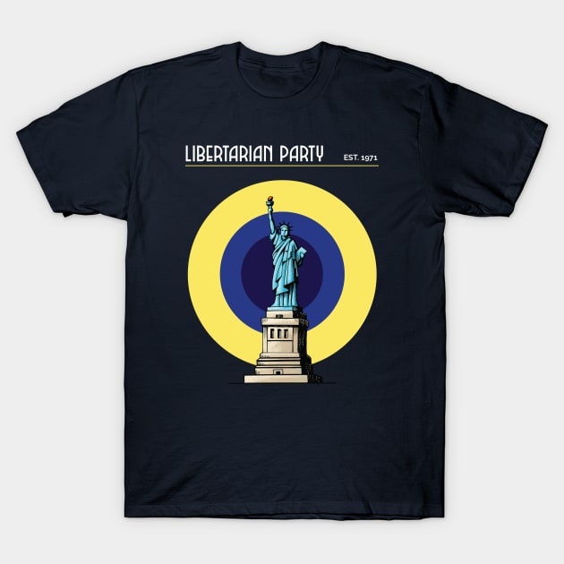 Libertarian Party T-Shirt by The Libertarian Frontier 